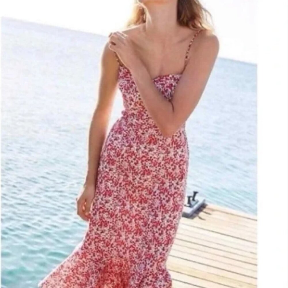 J. Crew x Liberty of London midi dress | 10P